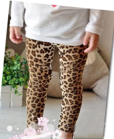 leopard tights baby