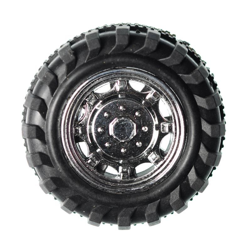 2021 58 *2.5mm Plastic Wheel Toy Car Wheels Model Making DIY Model