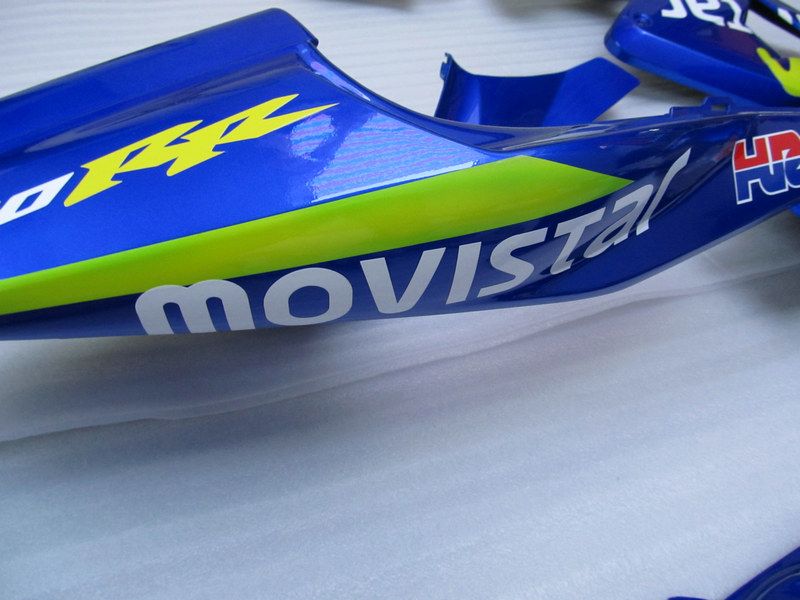 MOVISTAR MOTORCYCLE FAIRING KIT FÖR HONDA CBR600RR CBR 600RR 03-04 2003 2004 Eftermarknad Body Repairings Kit