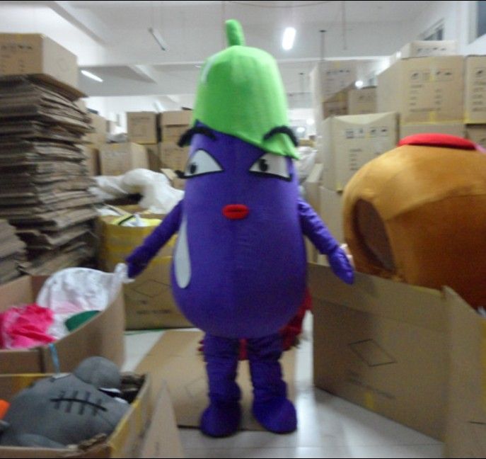 Adult Eggplant Fancy dress costume Standard: Amazon.co.uk: Toys ...
