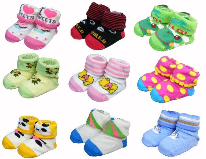 Cartoon Baby Socks Baby Doll Cotton Children Socks ...