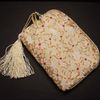 Pamuk Dolu Çiçek Çiçek Fermuar Küçük Makyaj Çantası Püskül Ipek Brocade Mini Cep Fotoğraf Kamera Çantası Hediye Paketleme Torbaları Toptan