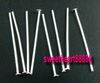 Verzilverd Head Smooth Pins Naalden 80mm Mic Hot Verkoop 900 Stks / partij Sieraden Bevindingen Componenten DIY