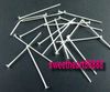 Verzilverd Head Smooth Pins Naalden 80mm Mic Hot Verkoop 900 Stks / partij Sieraden Bevindingen Componenten DIY