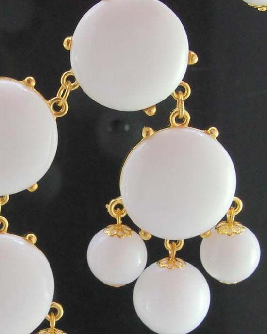 Ny Mode Smycken Försäljning Ny Bubble Bib uttalande Halsband Falsk Collar Halsband