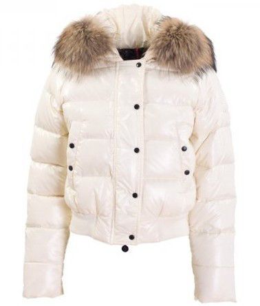 Cheap Womens Down Coats White Winter Coat High Quality Fur Hood Quilted ...