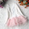Robes pour filles Costumes Lovely Flowers Tops Puff Dress Vêtements pour bébés