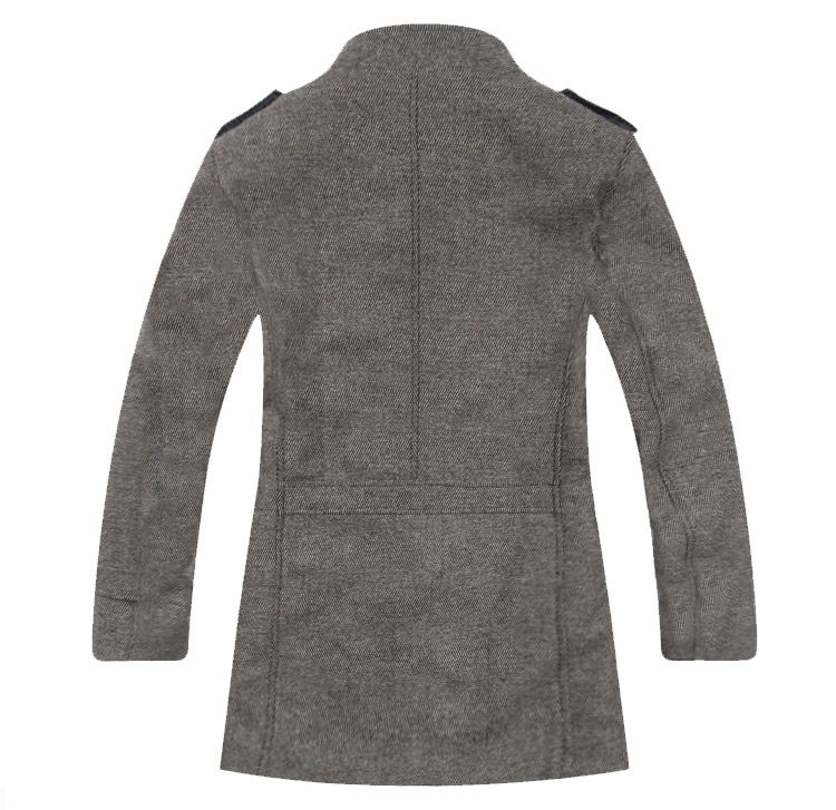 Business Casual Mens Coats The New Wool Coats Single Breasted Mens Coat