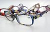 (15pcs/много) красочные пластиковые очки для чтения много цветов линз мощностью от 1,00 до 4,00 принимаем смешанный заказ