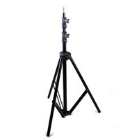 Wholesale 200cm Photo Video Thicker Light Stand Studio Aluminum Alloy Stand m With Copper Head mm mm Tube Spring Inside