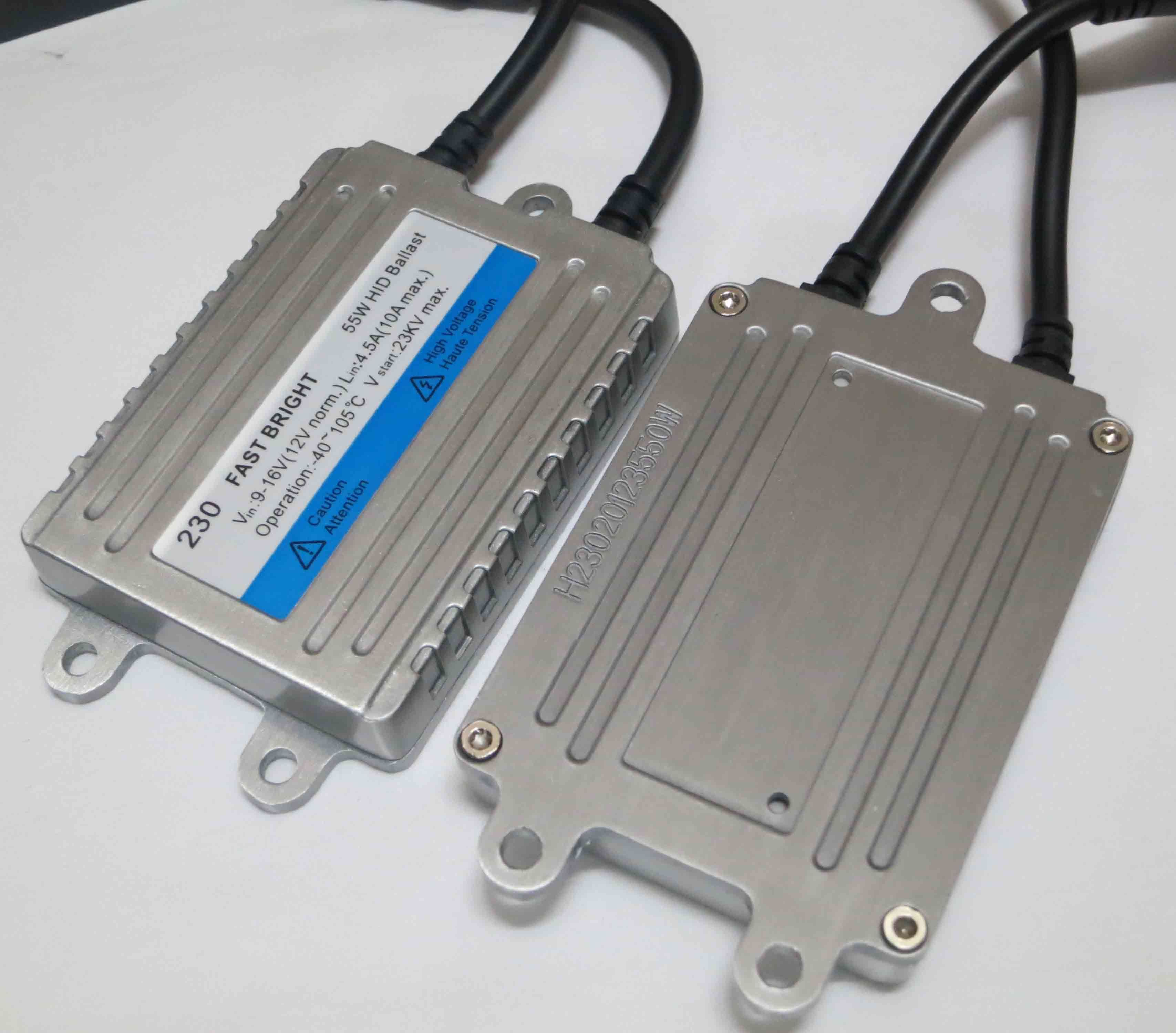 55W Fast Bright Slim Ballasts HID Xenon Replacement 2012 0.1 Second