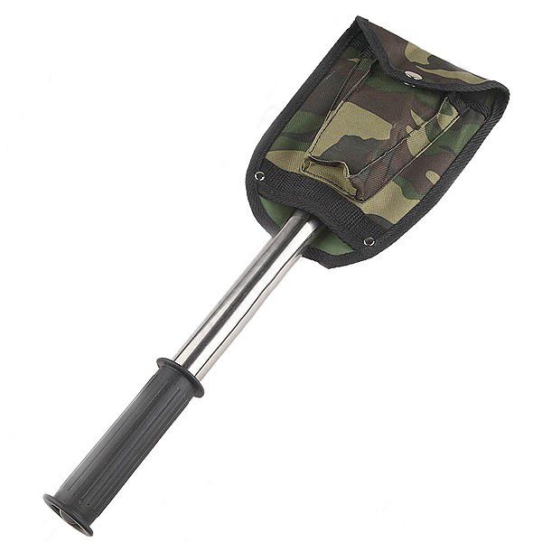 Military Type Steel Survival Shovel+ Axe+ Saw+ Knife Combined Camp Tool