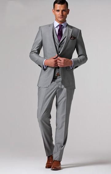 Men Suit Complete Designer Tuxedo/Bridegroom Jacket+Pant+Tie+Waistcoat ...