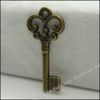 Pingentes chave moda antiga liga de bronze zinco 400pcs Colar de Metal DIY jóias artesanais / lot
