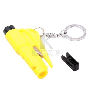3 em 1 Car Emergency Bodyguard Tool Kit com cortador de martelo de resgate SOS Whistle Window Break em Promoção