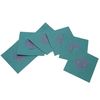 Corporate Drink Coasters Sets China Geborduurde 5Sets / Lot (1SET = 6PCS) Mix Kleurvrij