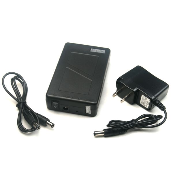 Portable Super Capacity Rechargeable Lithium-ion Battery Pack DC 12V 6800mAh 5.5x2.1mm Connector for CCTV Cam Monitors