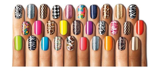 New Mix Design Color 3d Nail Art Sticker Tip Decal Different Designs