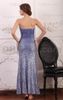 Strapless Luxury Purple Evening Party Dresses Sequins Blue Rhinestones Beaded Real Actual Images Dhyz 017896877