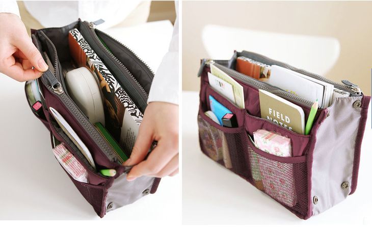 Purse Insert Organizer Organize Bag Travel Insert Handbag Organizer For Purse Luxury Handbags ...