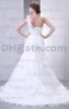 2015 Spring Fashion One Shoulder Wedding Dresses geplooide korset Appliques kralen echte werkelijke afbeeldingen6319679