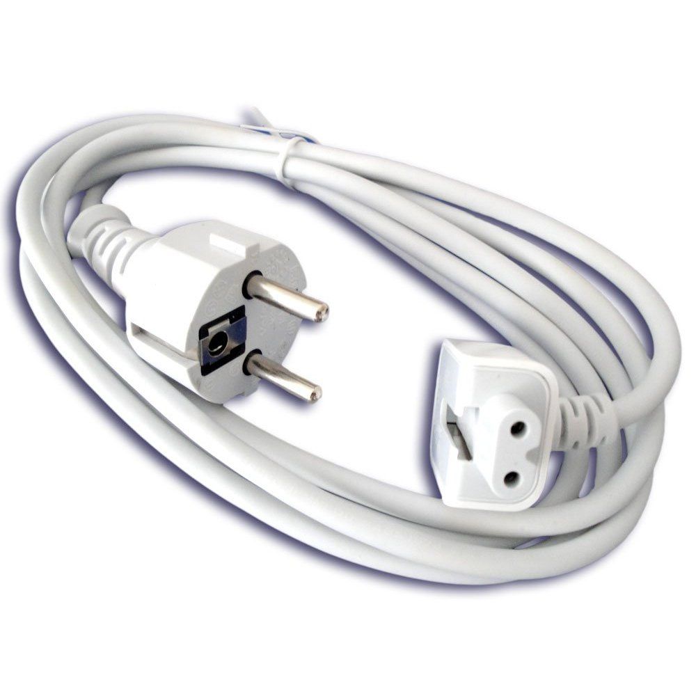 Original EU Extension Power Cord Cable For Apple Charger Macbook