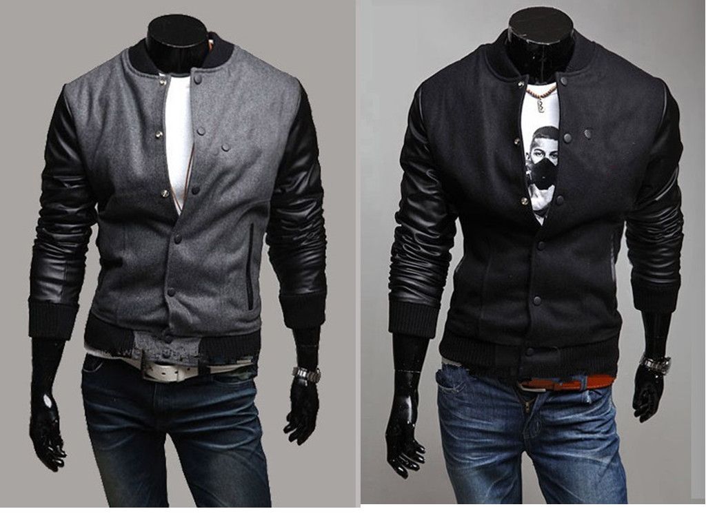 Brand Men Jackets Winter Men Jackets Baseball Jackets Men Coats Stand