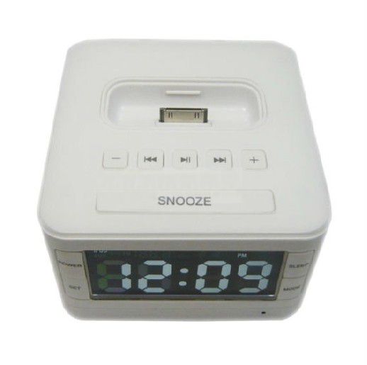Mini Portable Docking Speaker B7 Multimedia FM Radio + Alarm Clock