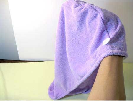 40 g Nieuwe microfiber handdoek handdoek Haar droogdop Tulband Haarhanddoek 140001850545333