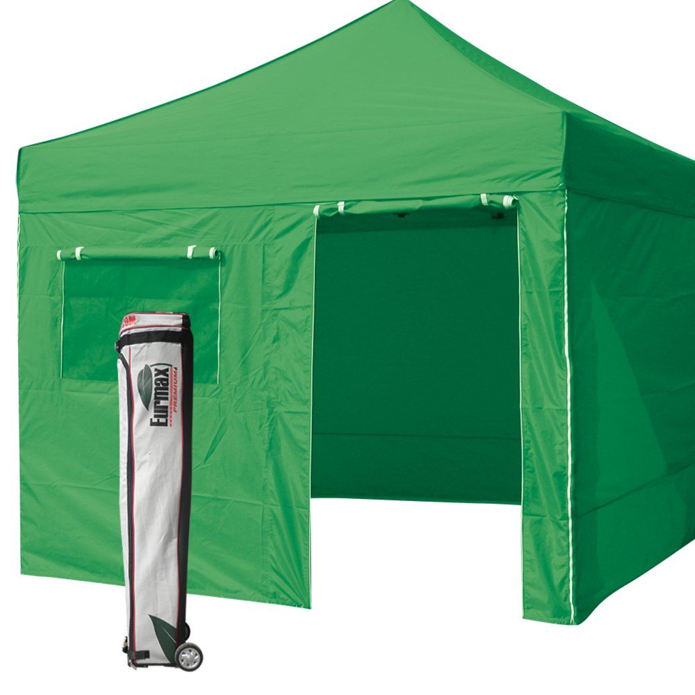 2018 New Eurmax Kelly Green Canopy 10 X 10 Commercial Ez Pop Up Tent