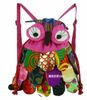 Leuke meisjes jongens kleine dier uil rugzak kinderen katoen hoge kwaliteit kind tas 5pcs / lot