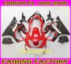Röd / Svart Custom Racing Fairing för 1999 2000 Honda CBR600 F4 CBR 600 CBRF4 99 00 Full Fairings Kit