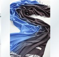 Wholesale Pashmina feeling Silk Shawl Wraps Scarf Womens Neck Scarves Tone Colors A1002