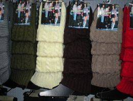 Solid Hemp flowers Dance Leg Warmers Boot Covers Tight 20 pairs/lot mixed #2418