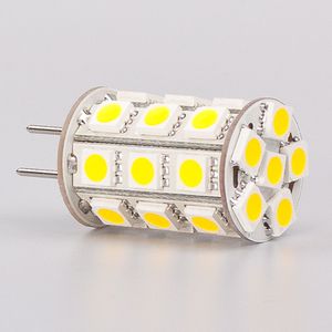 شحنة مجانية! LED G4 مصباح 27LED عكس الضوء لمبة 12VAC12VDC24VDC السوبر مشرق SMD 5060 مجلس الوزراء المنزل 20 قطعة / الوحدة