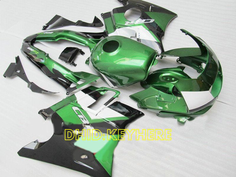 Carénage de course ABS vert/blanc pour Honda CBR600F2 91 92 93 94 CBR600 F2 1991 1992 1993 1994 kits de carrosserie