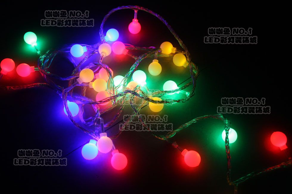 round led christmas lights