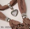 Ny mjuk charm hänge halsdukar smycken halsdukar populära smycken halsduk mix order 14 färger gratis skepp