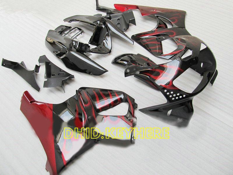 Carena moto Red Flame Race Honda CBR900RR 893 1996 1997 CBR 900RR CBR893 96 carenature