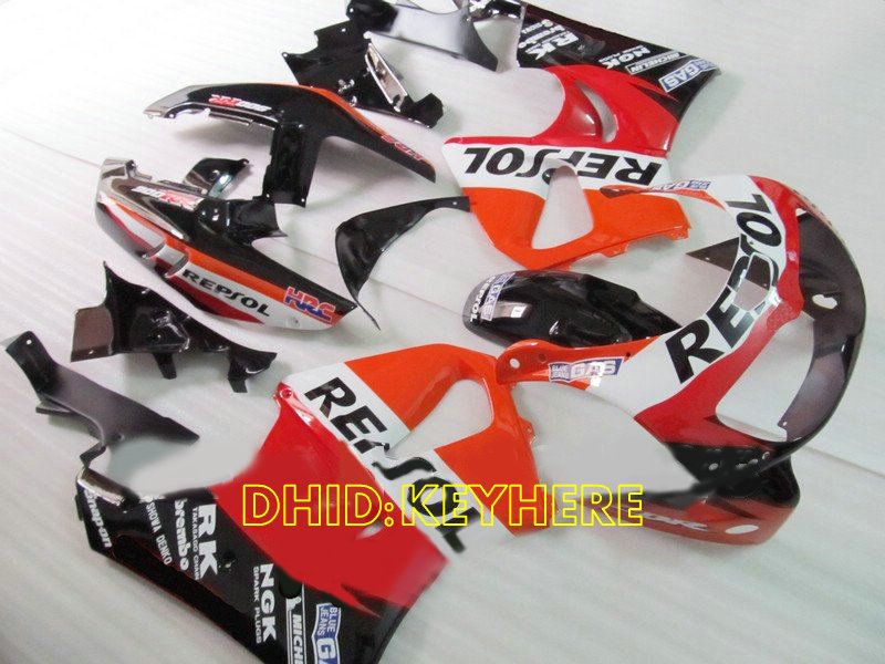 Carena moto arancione repsol Race Honda CBR900RR 893 1996 1997 CBR 900RR CBR893 96 carene