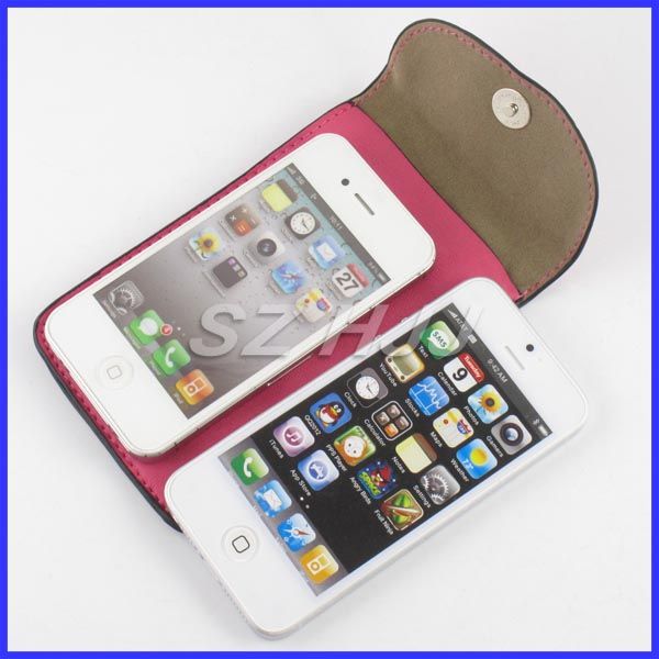 For Iphone Cell Phone Holder Wallet Body Bag Case Case Cover Neck Cross