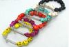 50pcs* Skull Beads Side ways Cross Bracelets Sideways Cross Bracelet Pick Color
