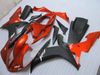 Ensemble de carénages ABS personnalisés Orange/noir pour YAMAHA YZFR1 02 03 YZF R1 2002 2003 carénage de rechange