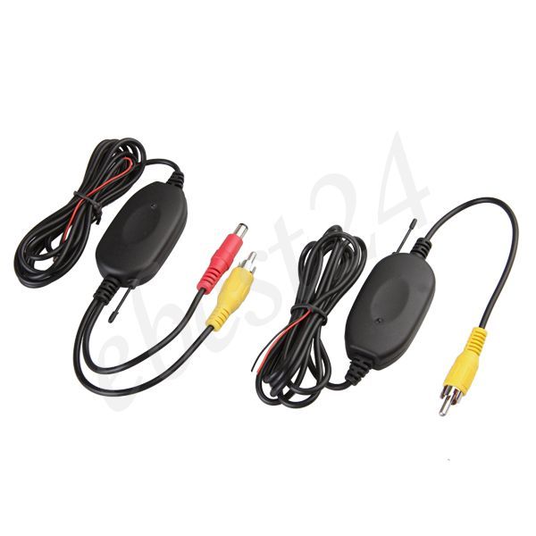 2.4 Ghz Wireless Video Transmitter Receiver Kit For Car Rear View