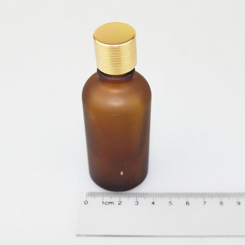 35 Adet / grup Amber Cam şişe Uçucu Yağ Şişeleri Parfüm Şişesi 50 ml