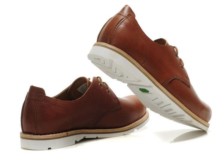 Leisure Mens High Top Leather Boots Shoes, Lace Up White Sole Popular