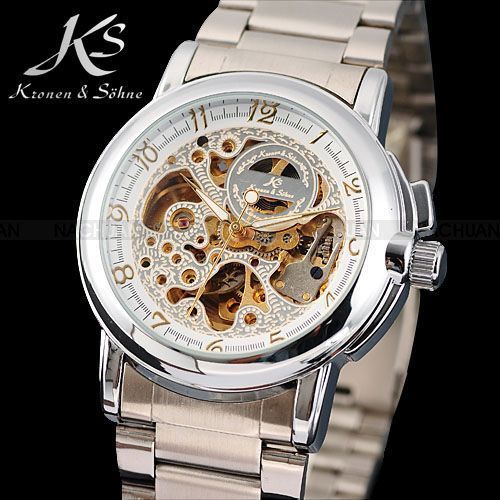 Artículos de primera necesidad Partido Lubricar Mens Mecánico Automático Del Reloj De Cuerda De Acero KS Esfera Blanca Esqueleto Reloj De Pulsera KS038 De 24,31 € | DHgate Artículos de primera necesidad Partido Lubricar Mens Mecánico Automático Del Reloj De Cuerda De Acero KS Esfera Blanca Esqueleto Reloj De Pulsera KS038 De 24,31 € | DHgate