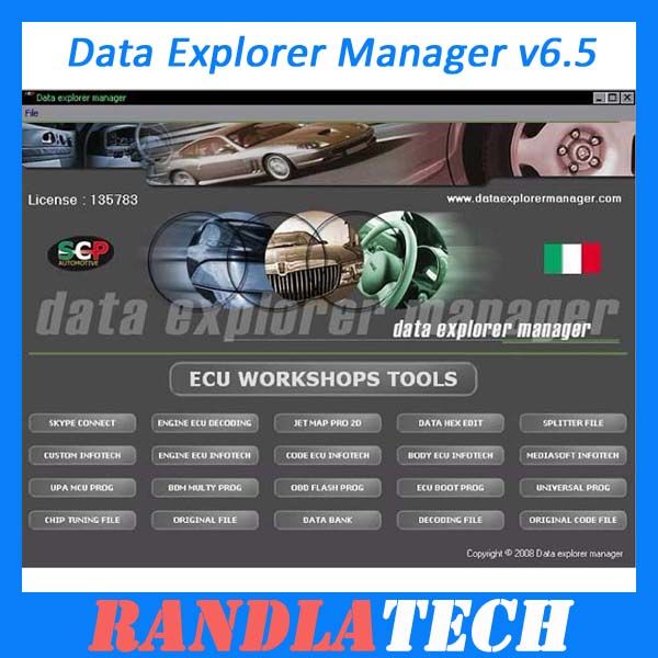 ECU Tool Data Explorer Manager V6.5 Send By Email From Obdrandla, 55.