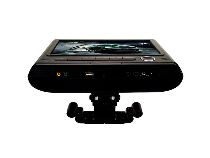 9 Inch Digital800*480 Car Mount Bracket Headrest Car DVD Player Slot In Disc Music Photo SD USB
