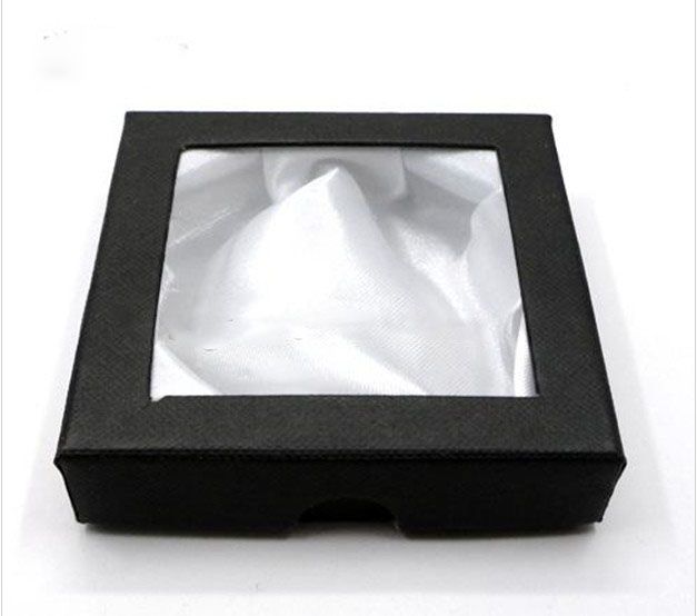Schmuck Hochzeit Aufbewahrung Organizer Verpackung Black Box Case Fit Armband Armreif Einfarbig Paket 12 pro PackungKostenloser Versand